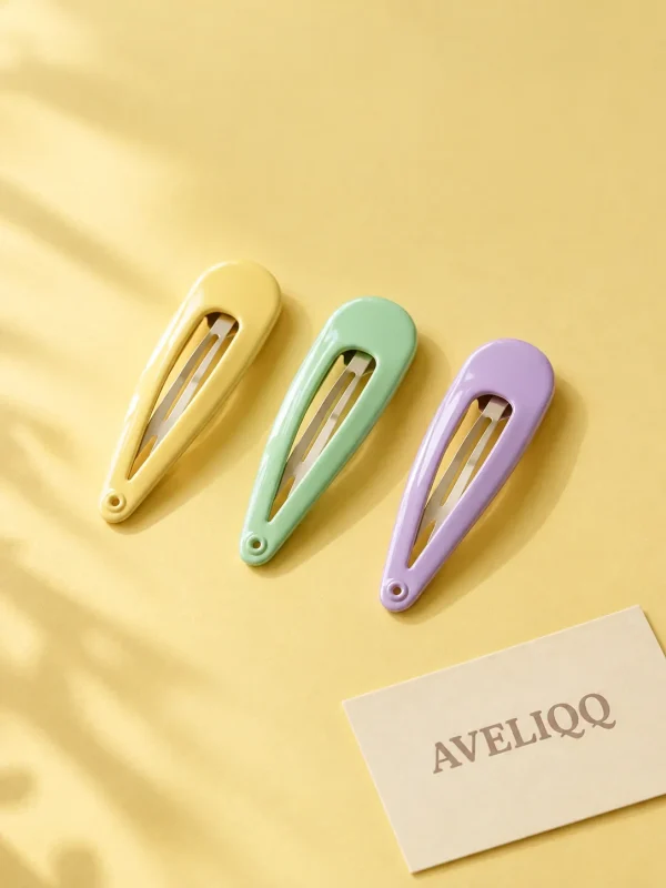 Key Ring Snap Trio on a plain coloured background