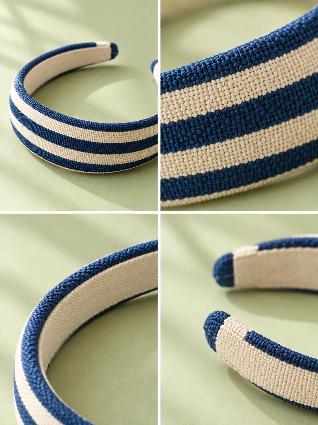 Haarreif Tram Stripe, Nahaufnahme von Struktur und Verschluss